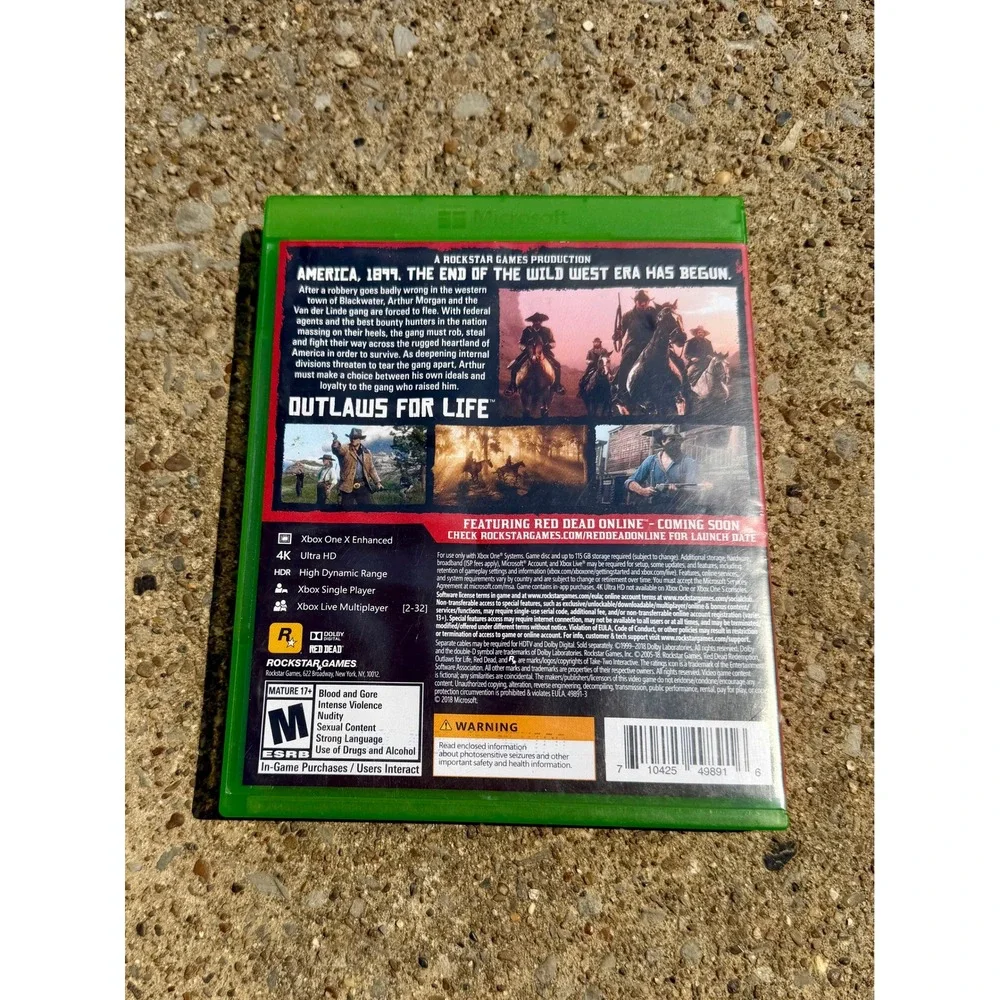 Red Dead Redemption II 2 Xbox One Rockstar Games 4K Ultra HD HDR 2018-Tested